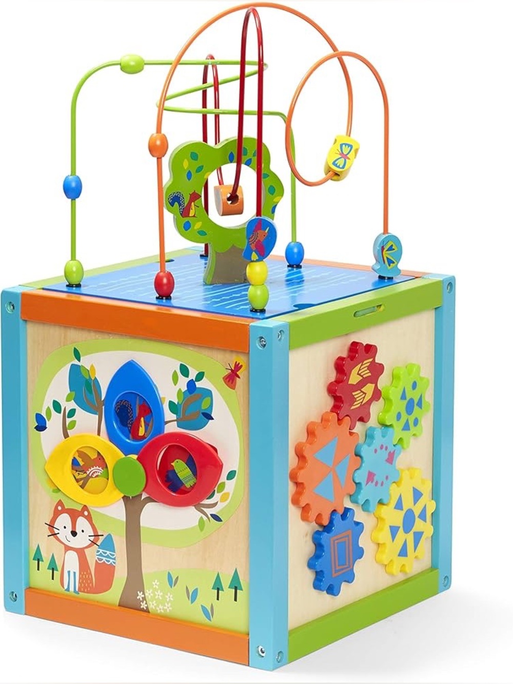 5 side wooden Giant Activity Cube